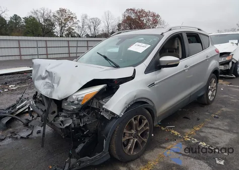 2014 Ford Escape Titanium из США, поврежденный, VIN 1FMCU0J93EUB77278